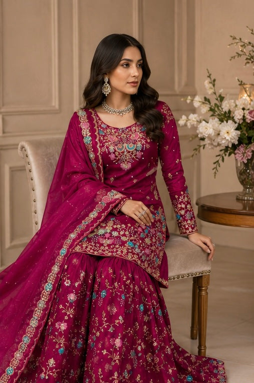 Elegant JMC Silk 3-Piece Set