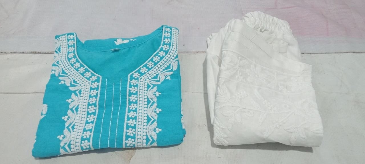 Women Pure Cotton Kurat Sets
