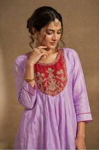 Sharara Cord Kurta Set