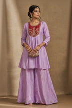 Sharara Cord Kurta Set