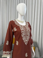 Bell Bottom & Threadwork Suit Set
