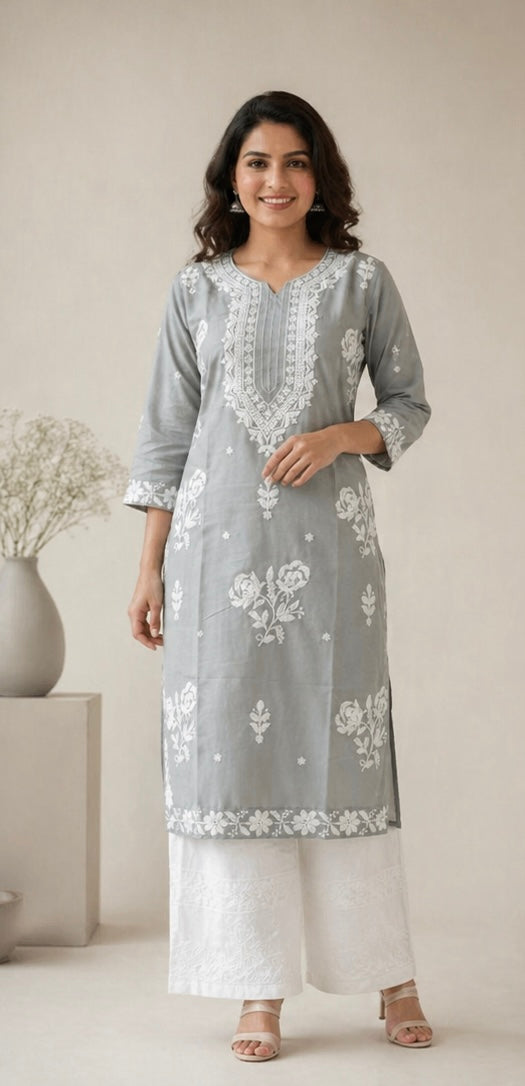 Women Pure Cotton Kurat Sets