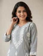 Women Pure Cotton Kurat Sets