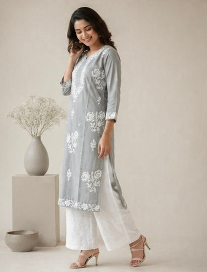Women Pure Cotton Kurat Sets