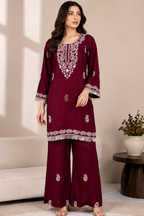 Bell Bottom & Threadwork Suit Set