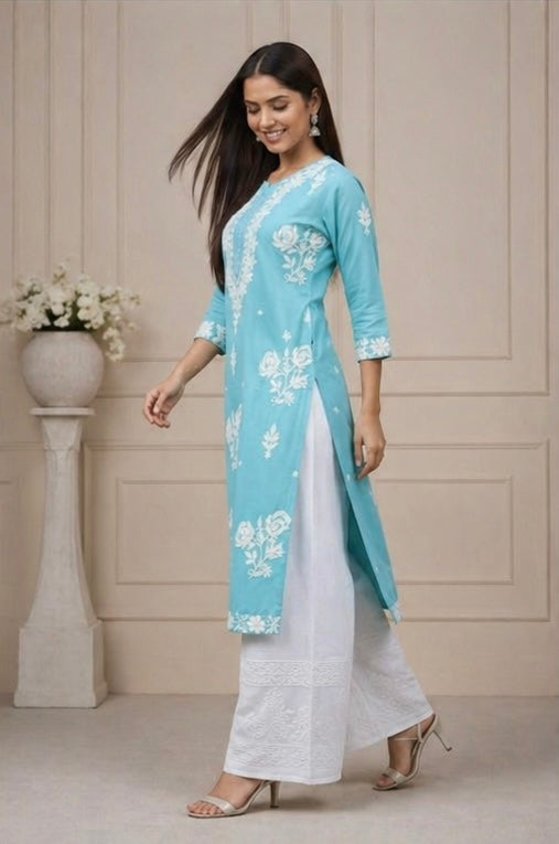 Women Pure Cotton Kurat Sets