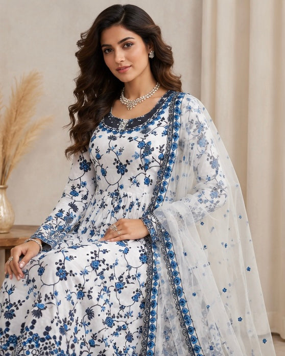 Flora Design Anarkali Set