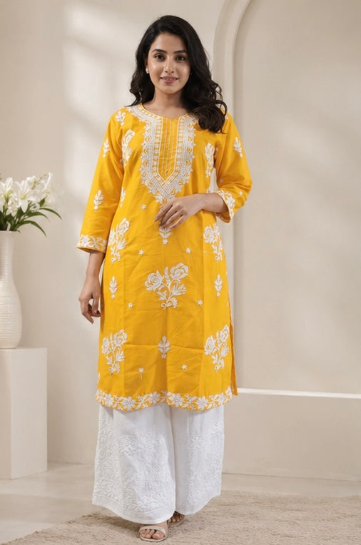 Women Pure Cotton Kurat Sets