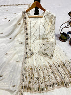 Effortless Party Wear Embroidered Top & Lehenga