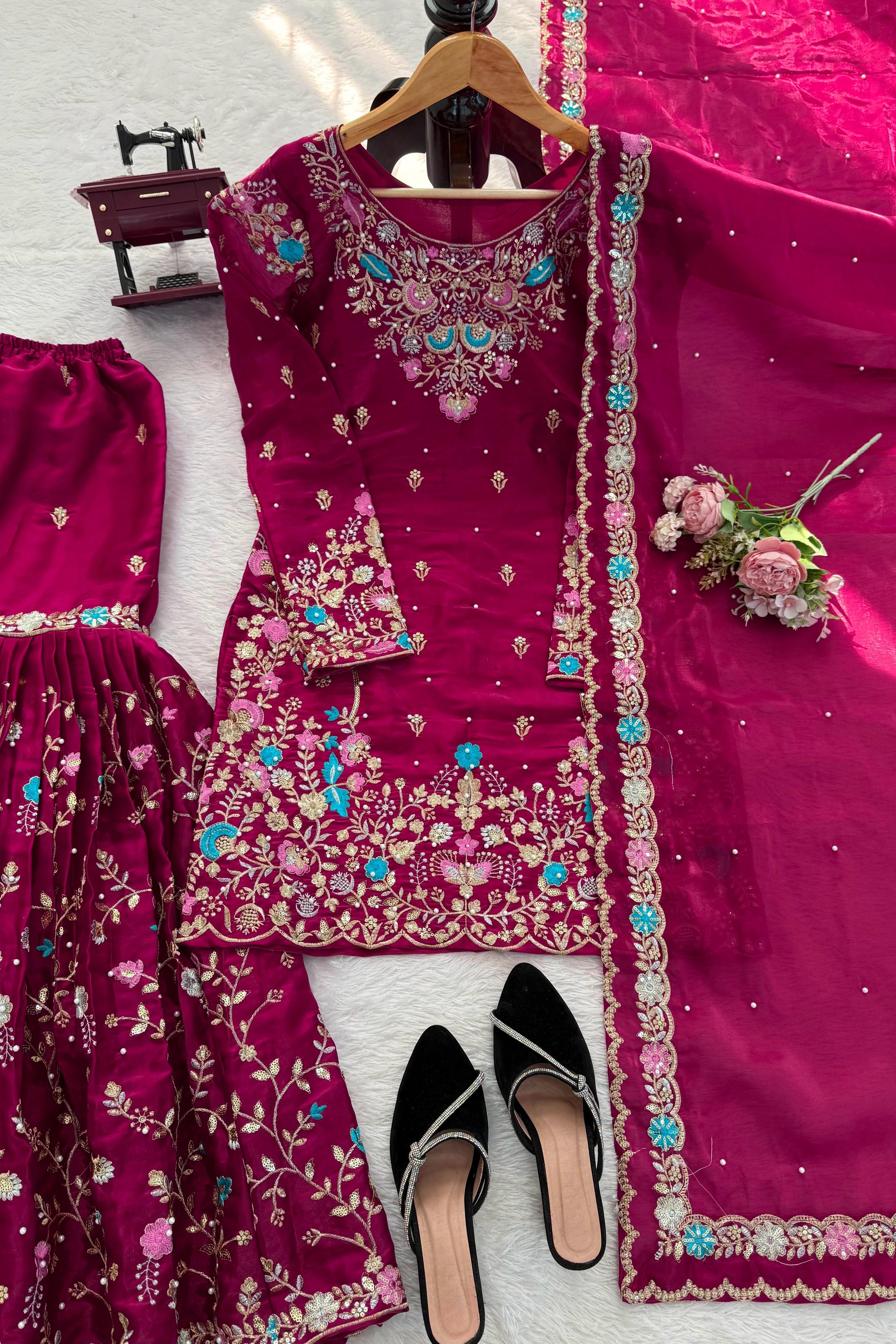Elegant JMC Silk 3-Piece Set