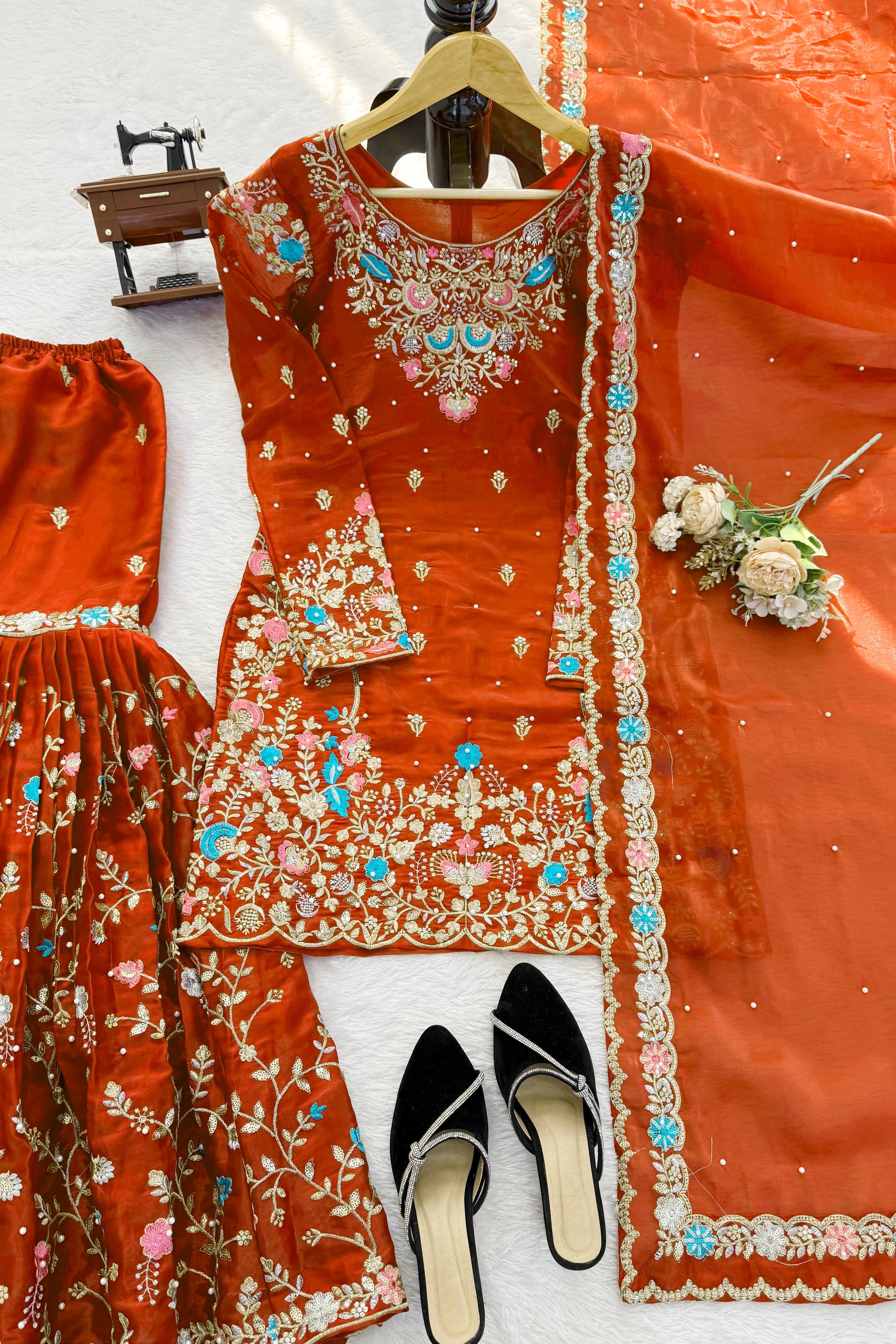 Elegant JMC Silk 3-Piece Set