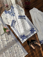 Farshi Embroidered Suit Set