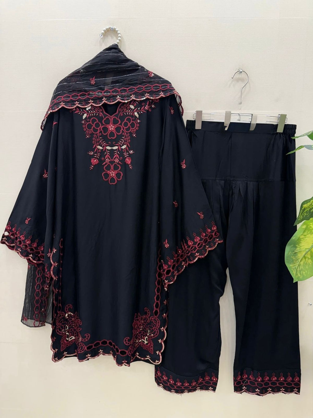 Farshi Embroidered Suit Set