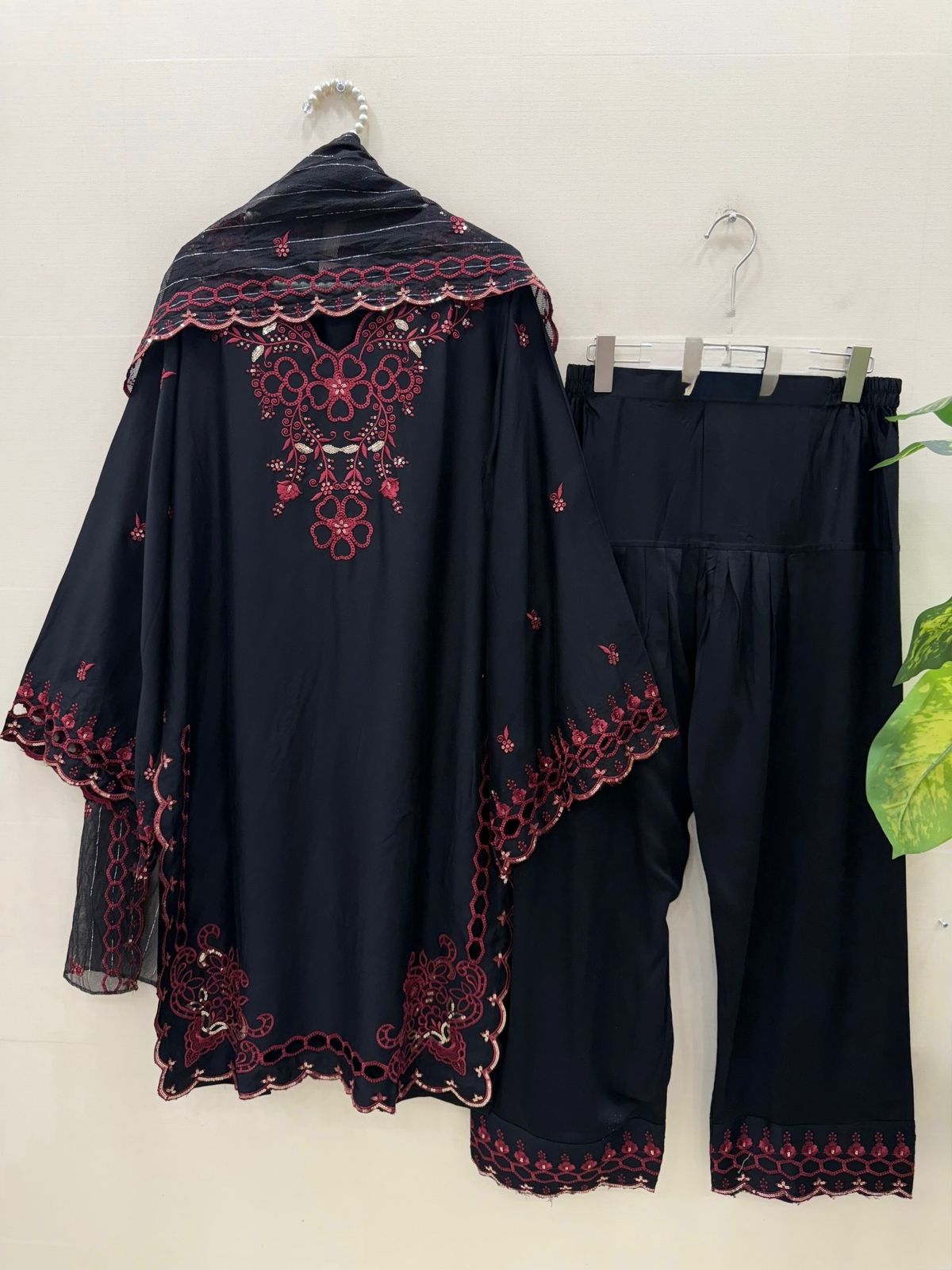 Farshi Embroidered Suit Set