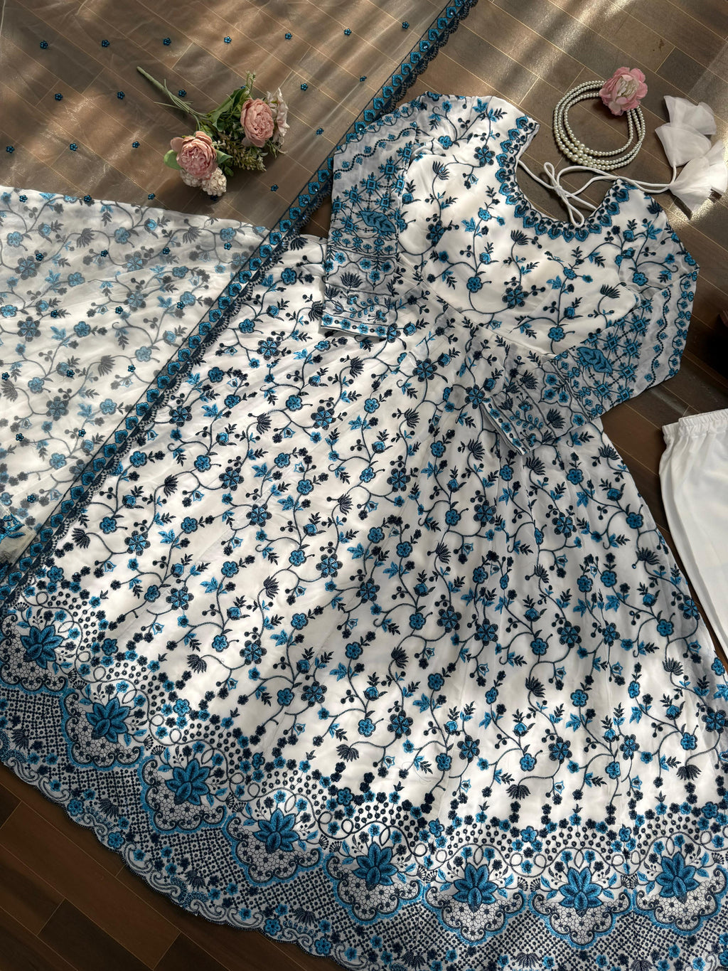 Flora Design Anarkali Set